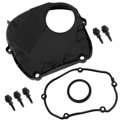YEHERIT engine upper timing cover gasket front view shows OEM-quality fit for VW and Audi engines.