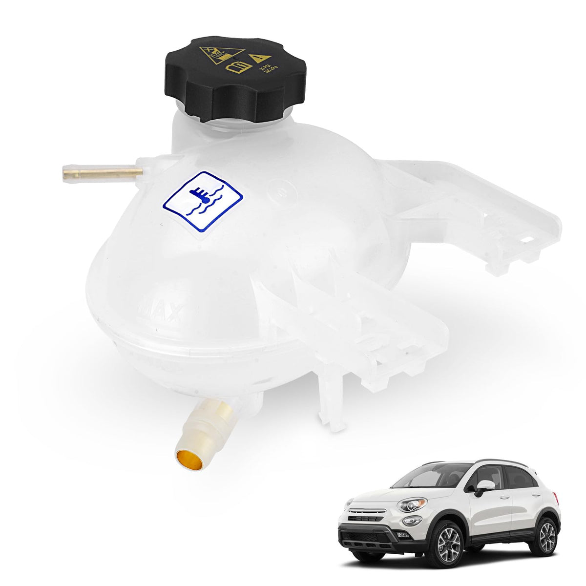 YEHERIT coolant reservoir assembly for Jeep Renegade, reliable expansion tank for steady coolant