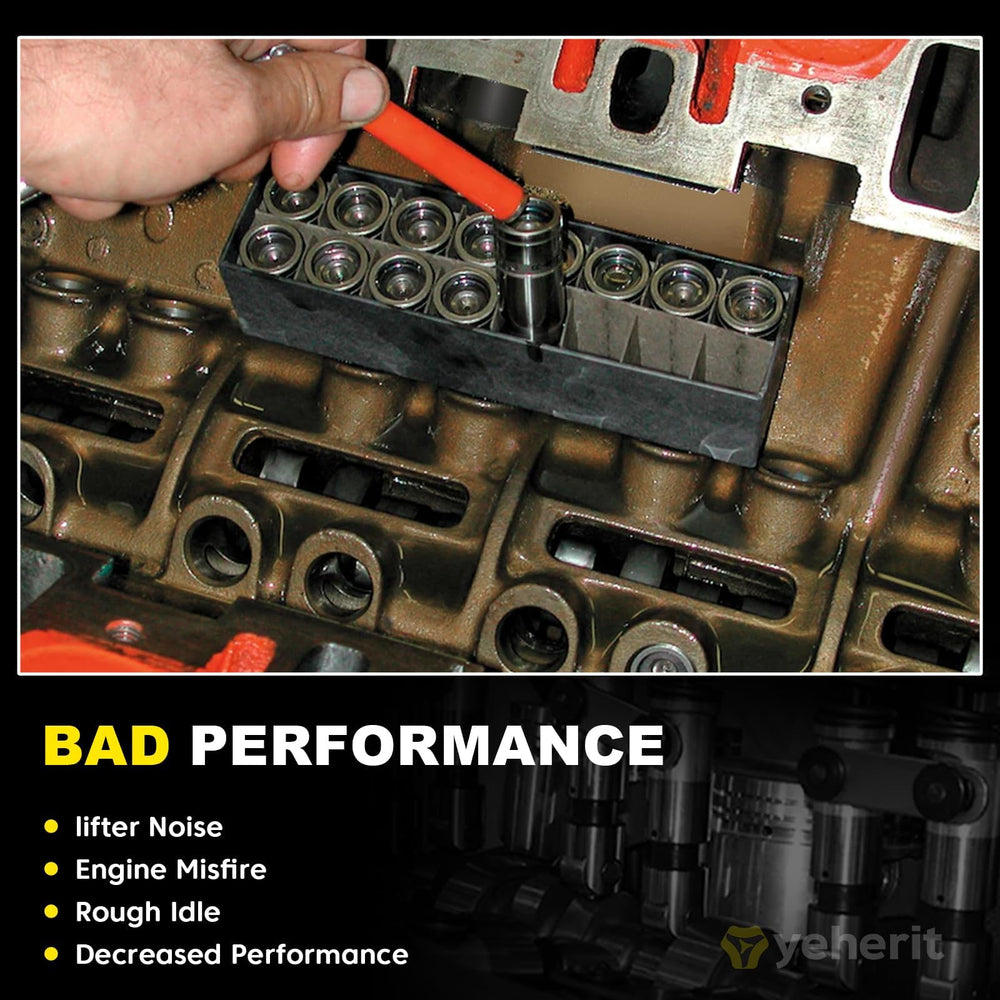 YEHERIT LS7 lifters kit shown installed into engine for upgrade potential
