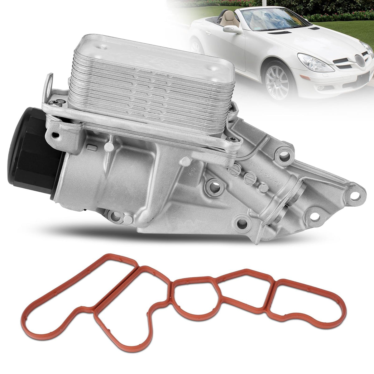 YEHERIT oil cooler kit assembly for Mercedes-Benz, enhancing oil cooling and protection