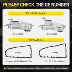 YEHERIT oil pan gasket 21-holes close-up for reliable sealing
