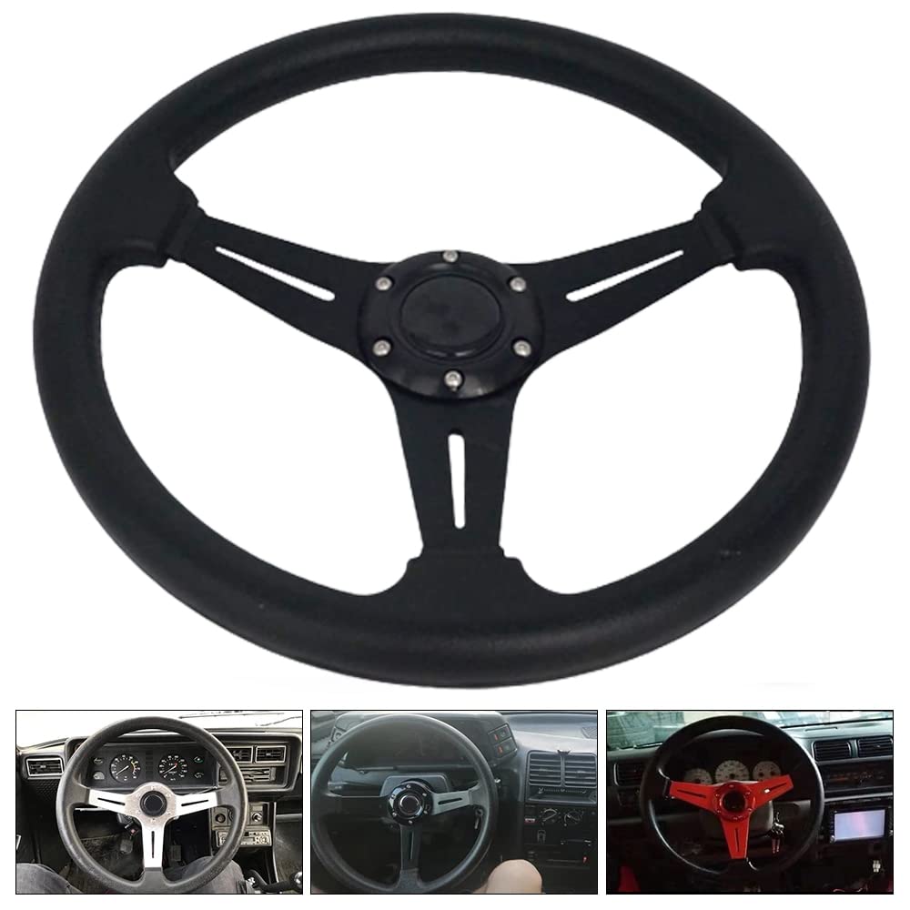 YEHICY universal hub-compatible steering wheel for broad compatibility