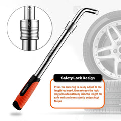 YEKEPRO CR-V steel construction with a polished finish for durability and professional look.