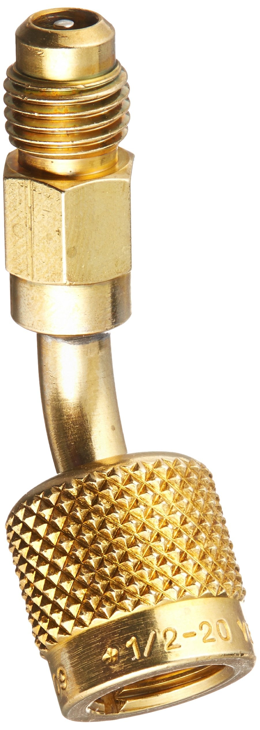 Yellow Jacket 19173 female quick coupler with deep knurling for easy grip