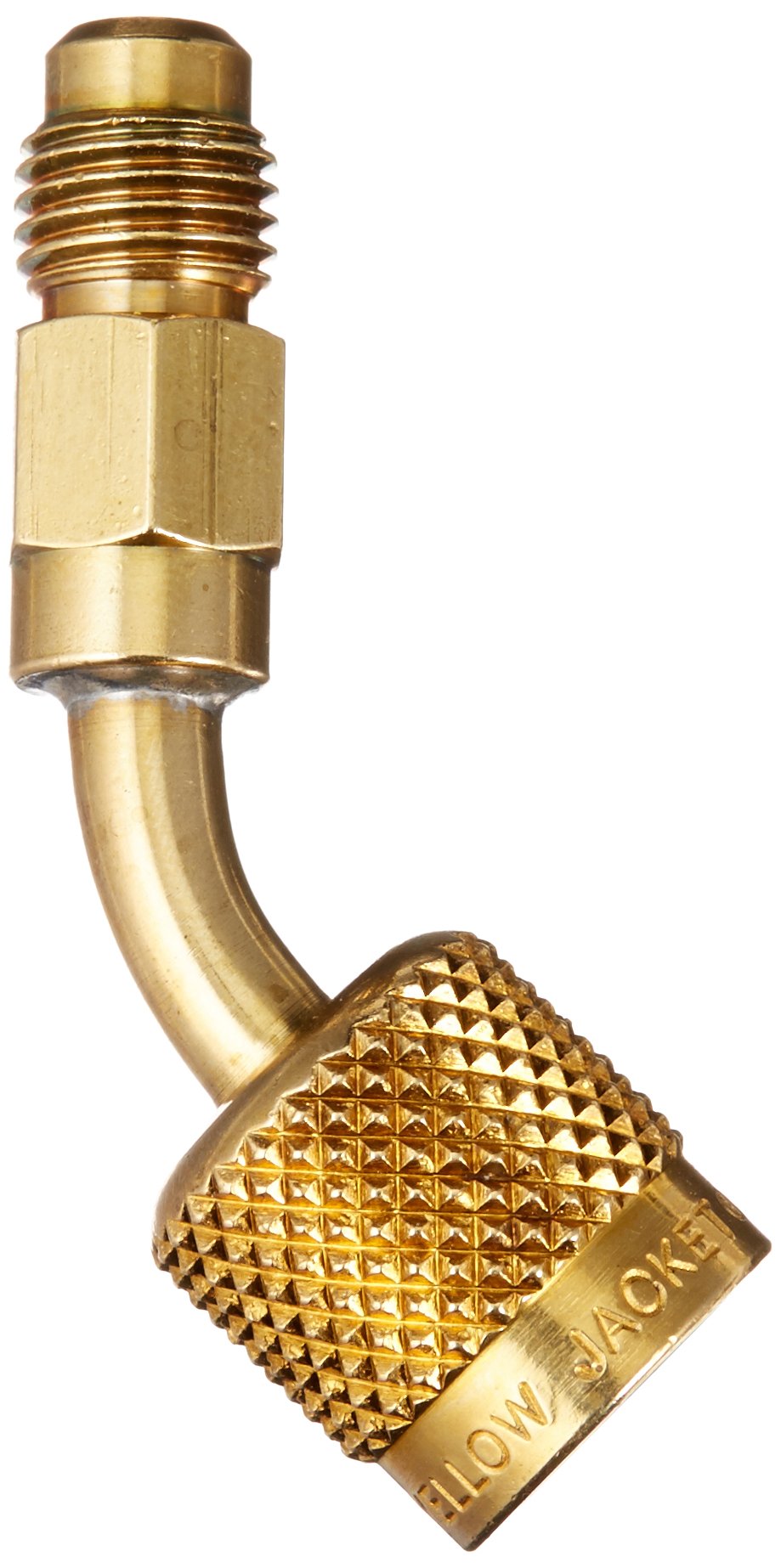 Yellow Jacket 19173 1/4-inch male flare adapter for compatible lines