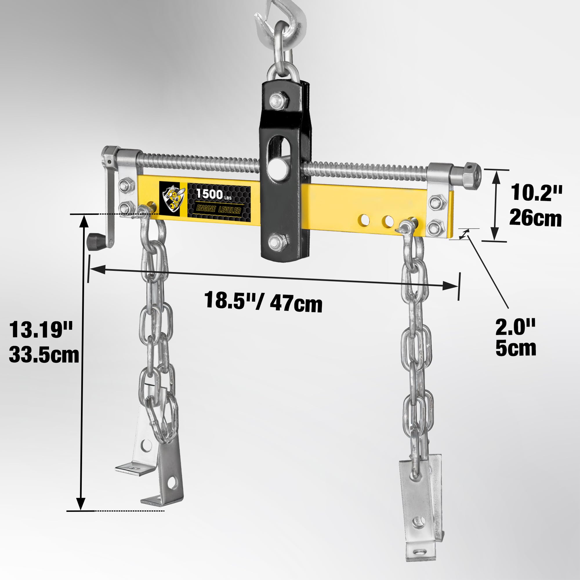 Yellow Jacket steel leveler with powder coating resists wear in workshops