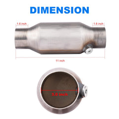 Yeoflagtrade direct-fit catalytic converter simplifies installation