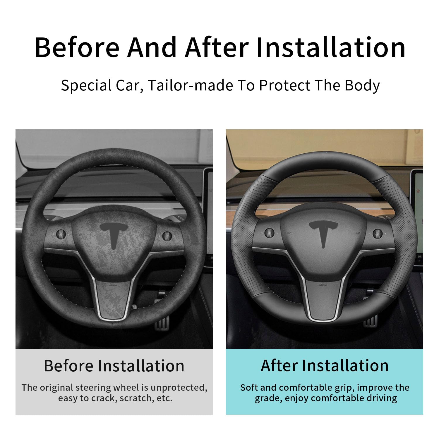 Yeolpise installation process guide showing on-wheel stitching without wheel removal.