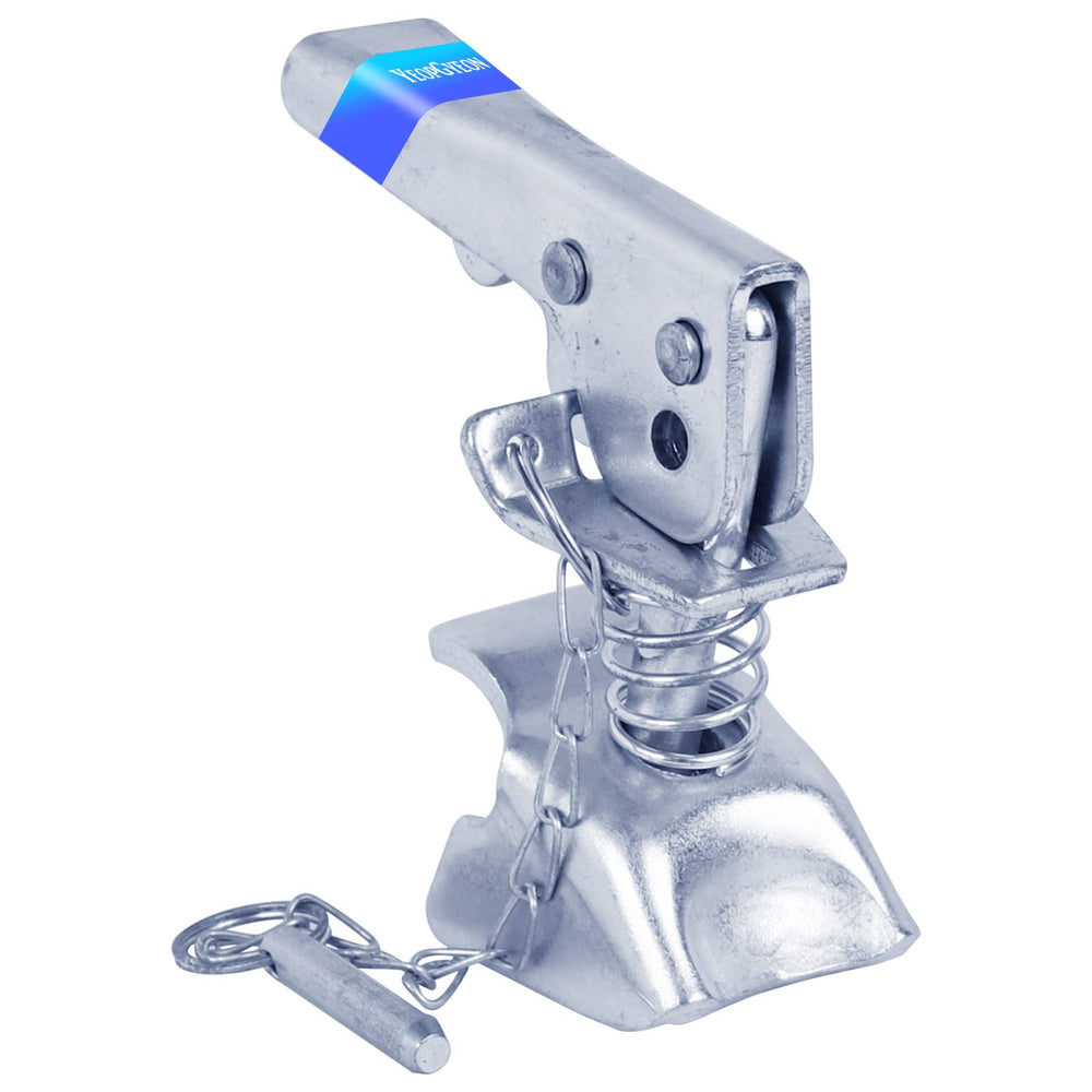 YEOPGYEON adjustable trailer coupler latch 2-inch ensures a secure hitch during travel.