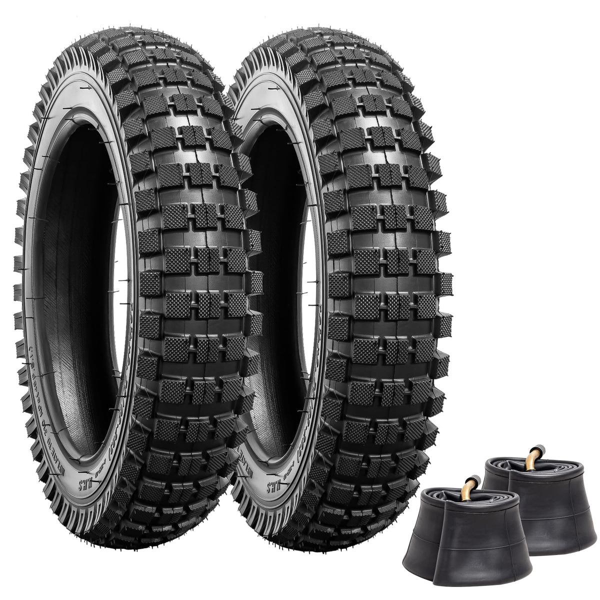 YeYouC 12.5x2.75 tire knobby sideview for improved traction on rough terrain