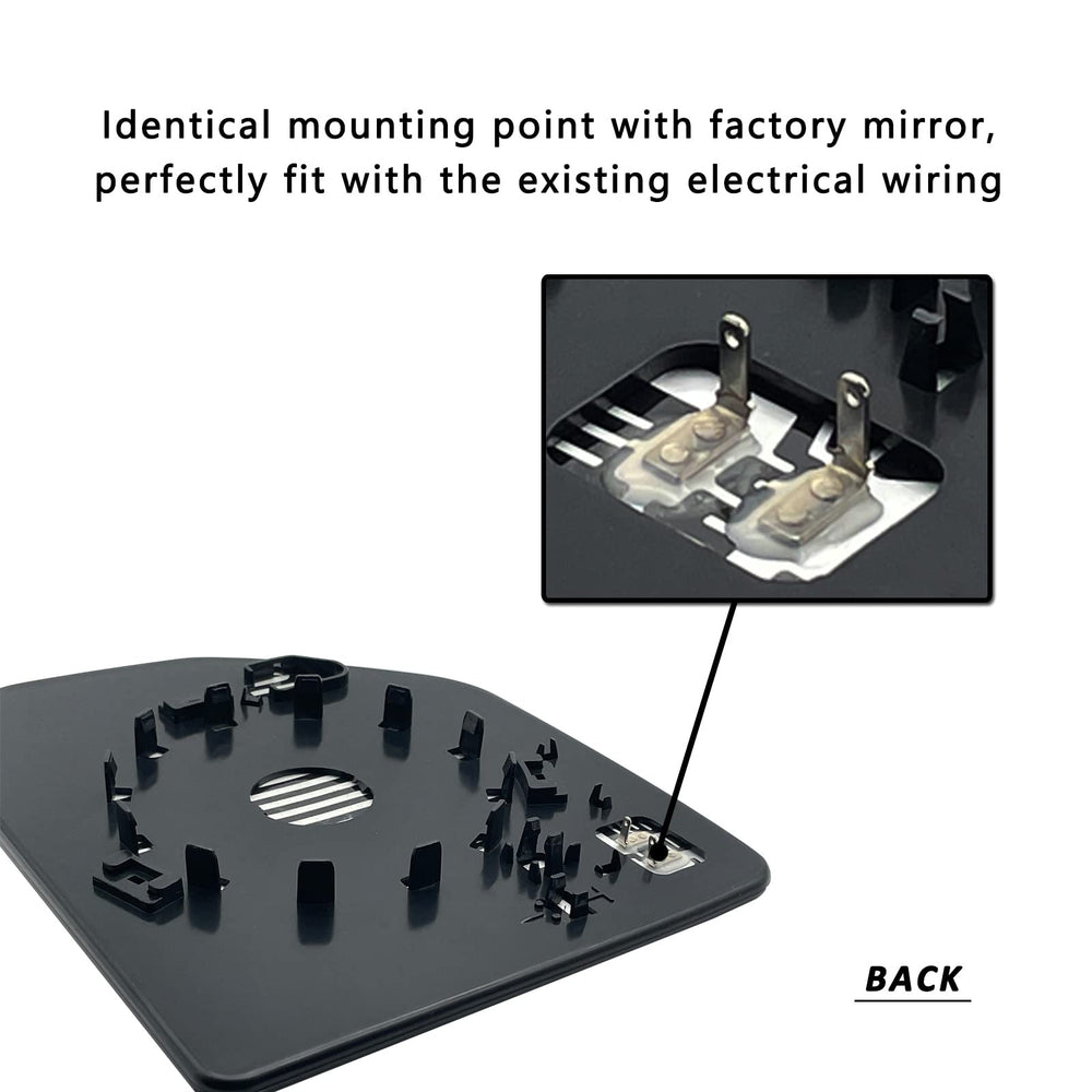 Yeparie easy-install mounting points simplify direct mirror swap