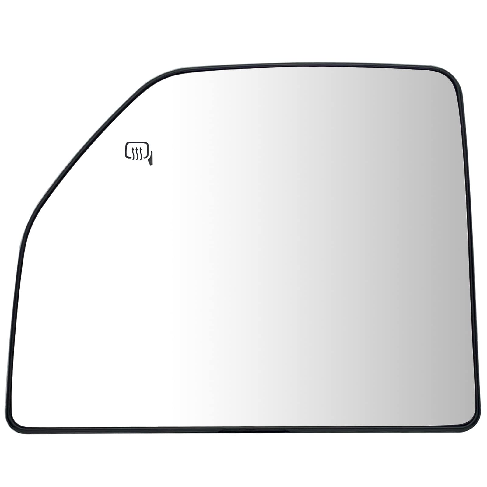 Yeparie left driver side heated mirror on Ford F-150 improves visibility in rain.