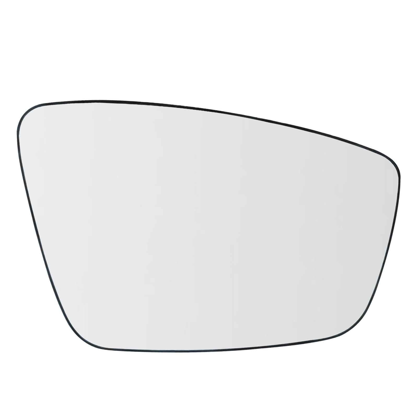 Yeparie passenger-side mirror lower glass for Passat/Jetta/Beetle improves visibility and direct replacement.