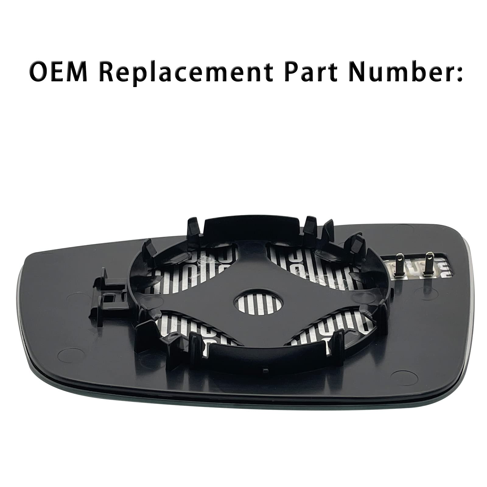 Yeparie Passat/Jetta/Beetle mirror lower glass enhances visibility in rain and low light.