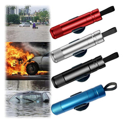 Yeria SafeHammer window breaker in red for quick vehicle escape.