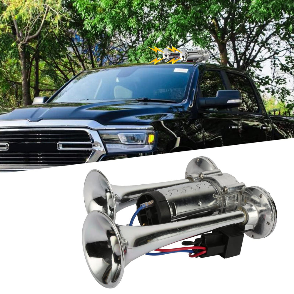 YESBAY air horn compressor unit powers high-volume signal.