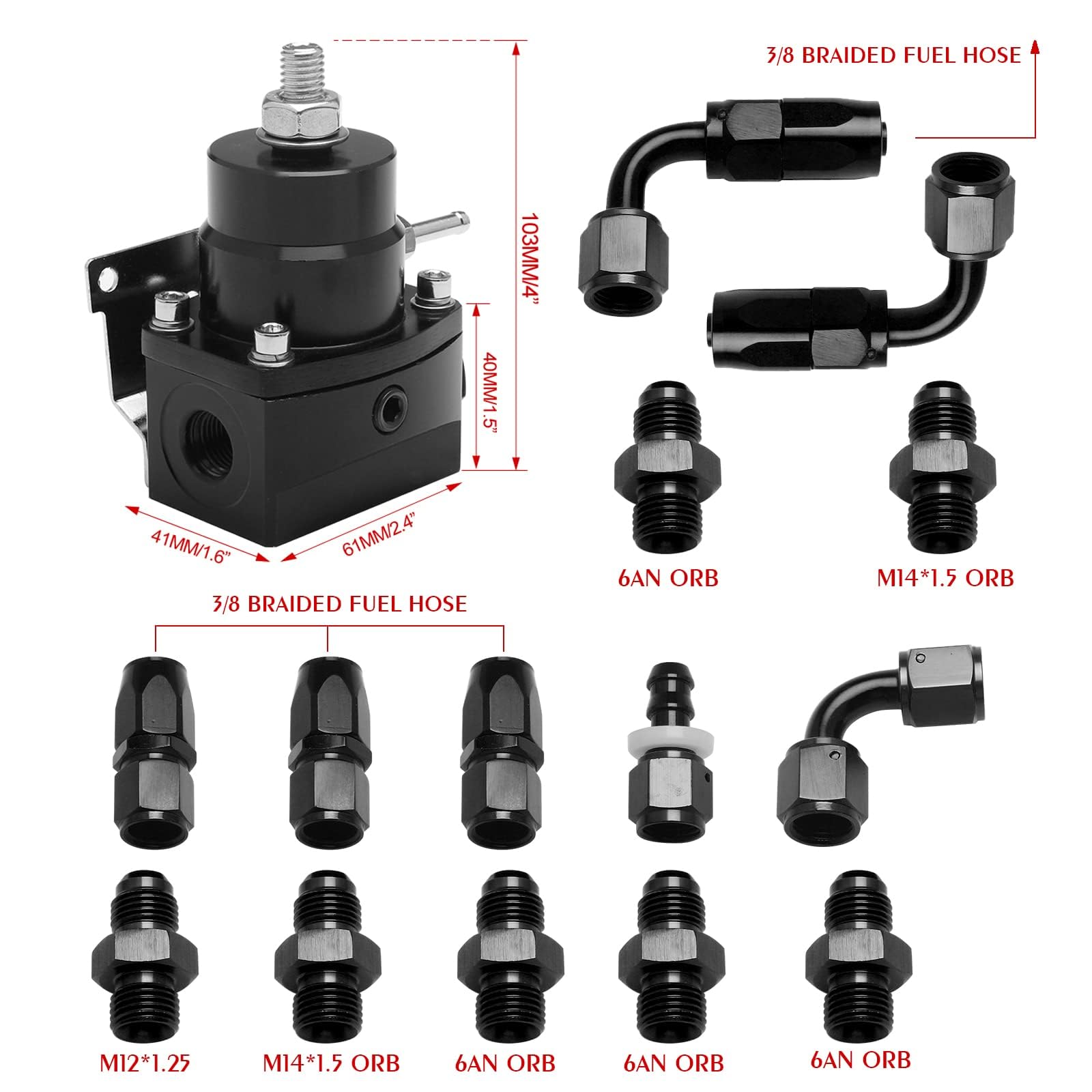 YESHMA 6AN port plug seals unused ports for clean operation.