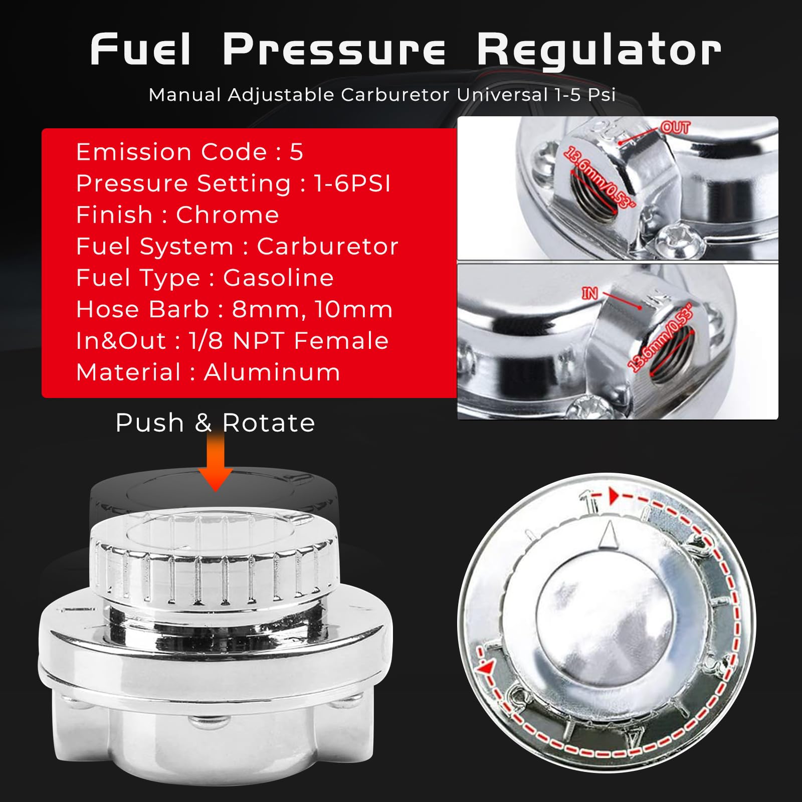 YESHMA carburetor-install-kit visualization highlights straightforward on-vehicle setup.