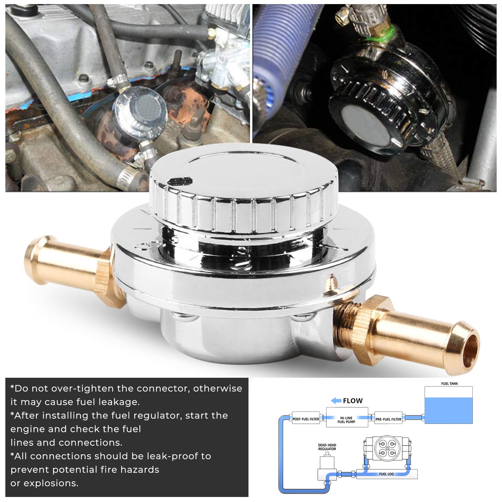 YESHMA 8mm and 10mm hoses enable quick, secure connections for reliable fuel delivery.