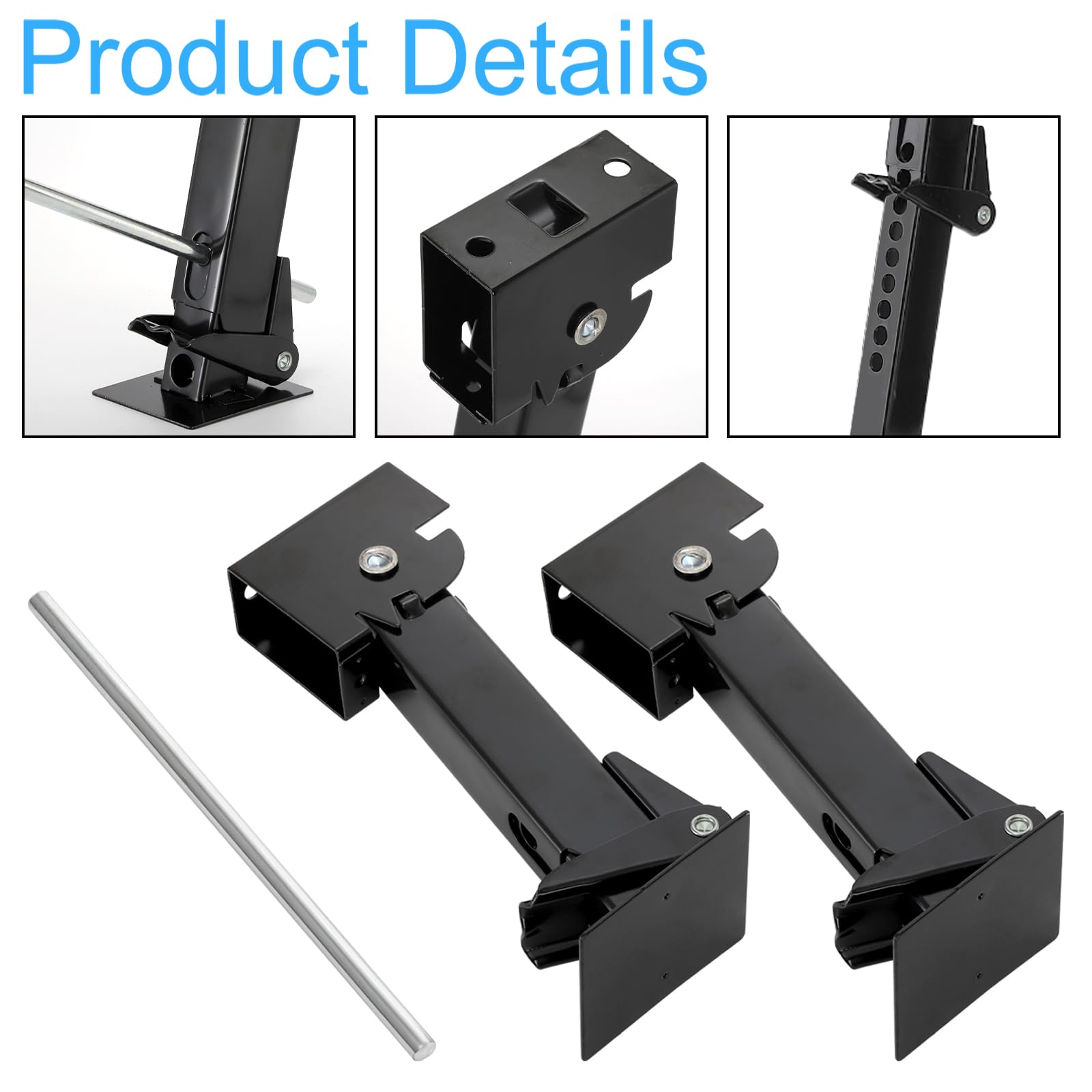 Yesland zinc-coated finish prevents rust on outdoor camping trips.