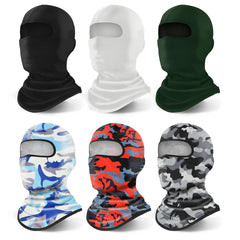 YESLIFE balaclava full-face hood for versatile all-season protection and comfort.