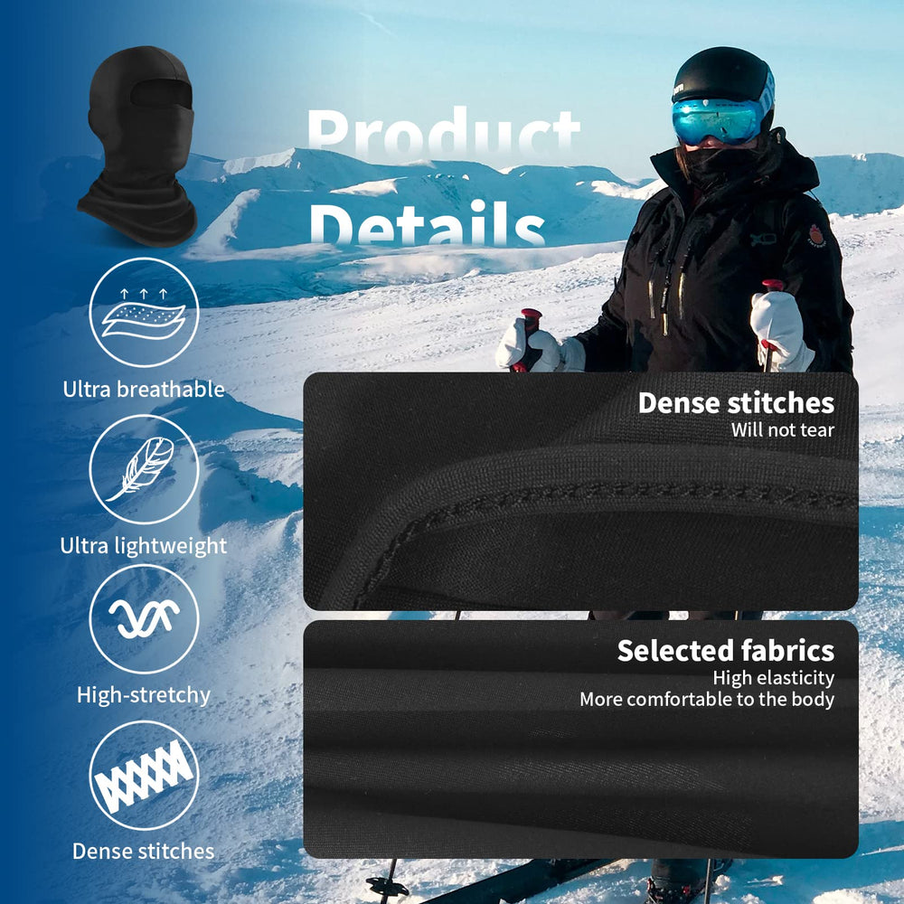 YESLIFE balaclava unisex colors collection suitable for diverse gear.