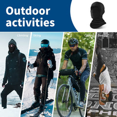 YESLIFE balaclava winter warmth with UV protection in a lightweight layer.