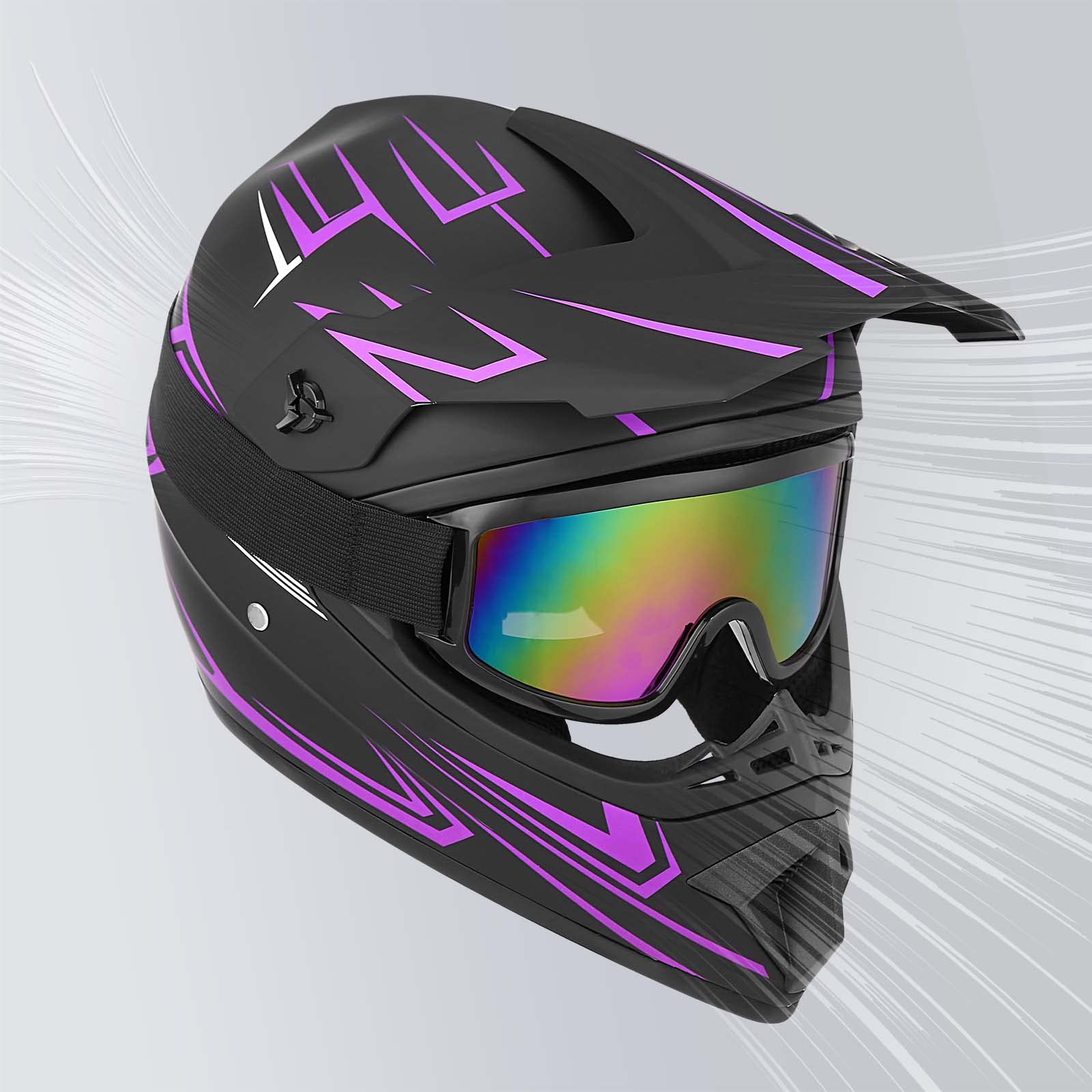 Yesmotor padded off-road gloves offering grip and comfort.
