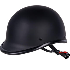 Yesmotor Hawk helmet matte black finish highlighting sleek appearance and glare reduction