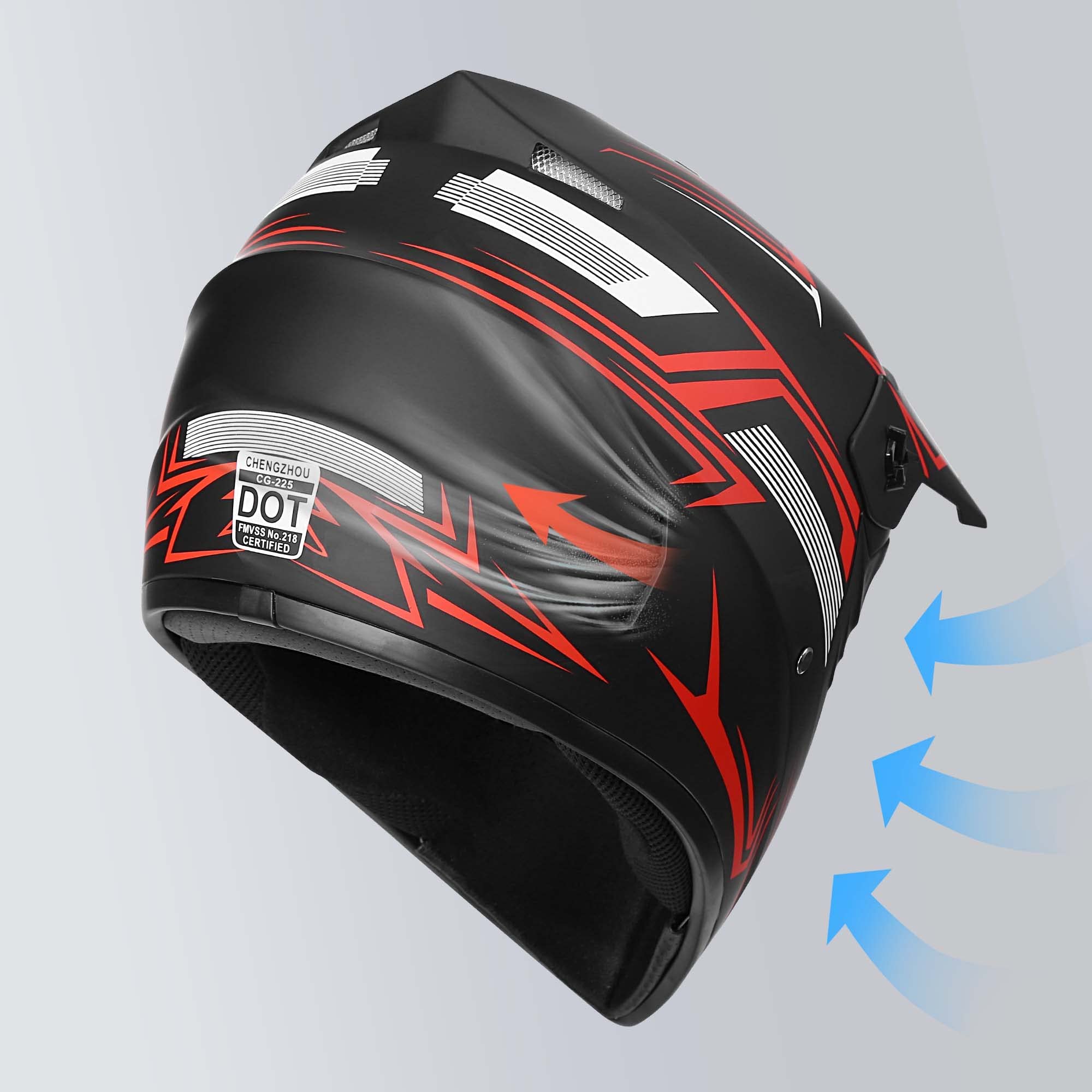 Yesmotor youth motocross helmet interior liner for comfy, washable wear.