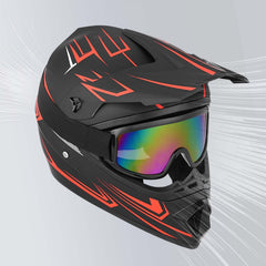 Yesmotor Youth MX helmet with aerodynamic vents enhances airflow.