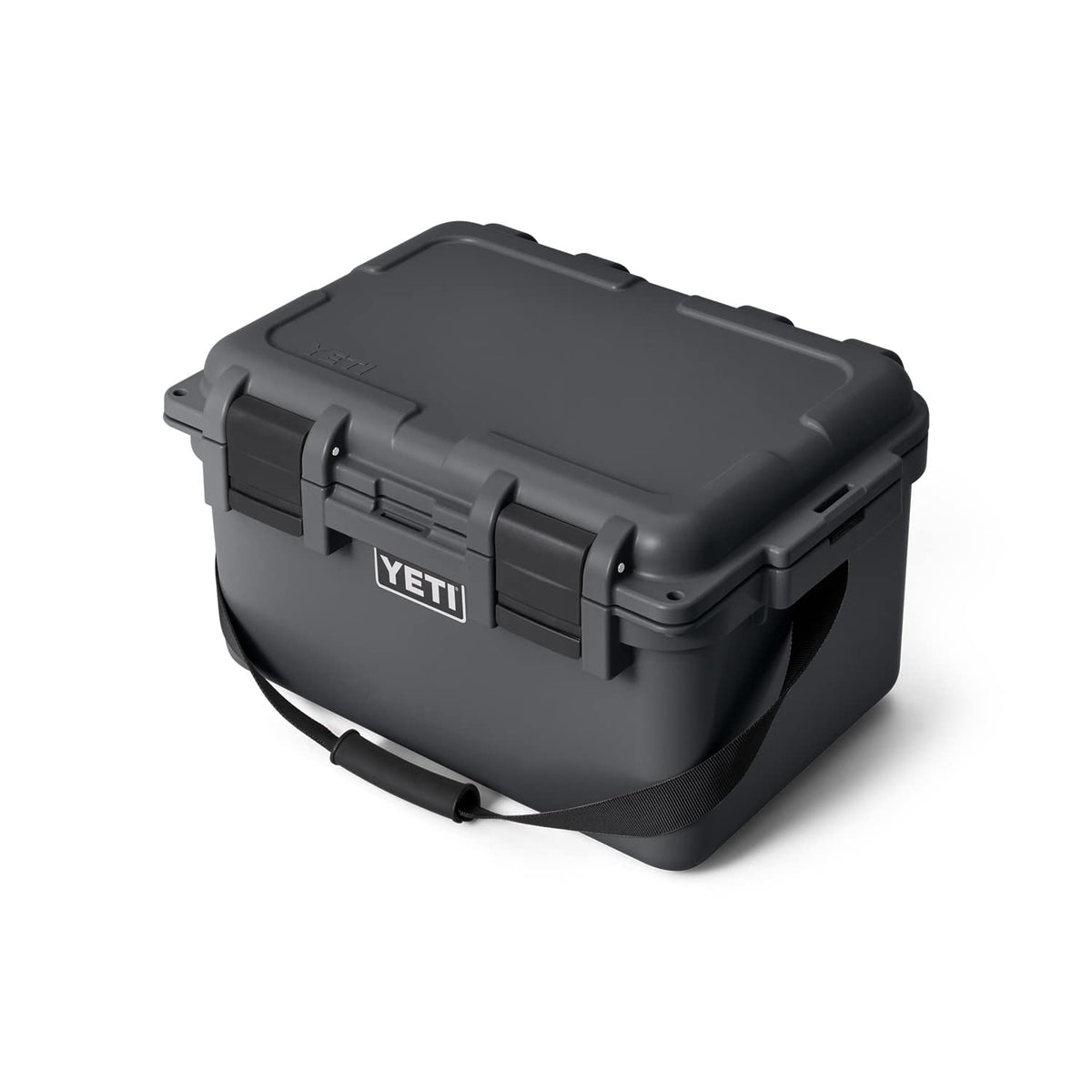 YETI LoadOut 30 GoBox divided-dry-box keeps gear organized on trips.
