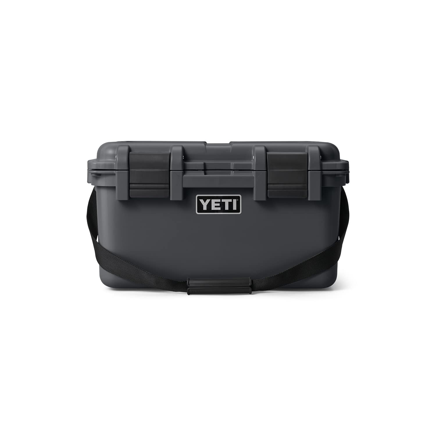 YETI LoadOut 30 GoBox NeverFail hinge resists wear in tough conditions.