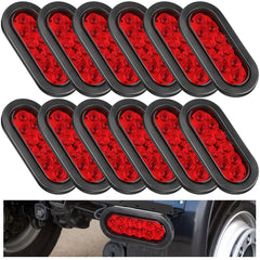 Yexiya 12-pack oval trailer lights in box for bulk upgrades on trailers.