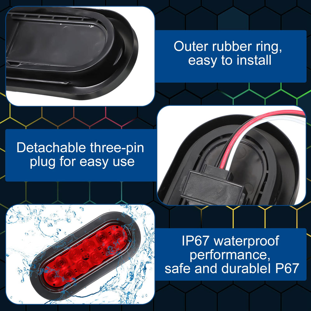 Yexiya IP67 waterproof rating ensures reliable performance in rain and splashes.