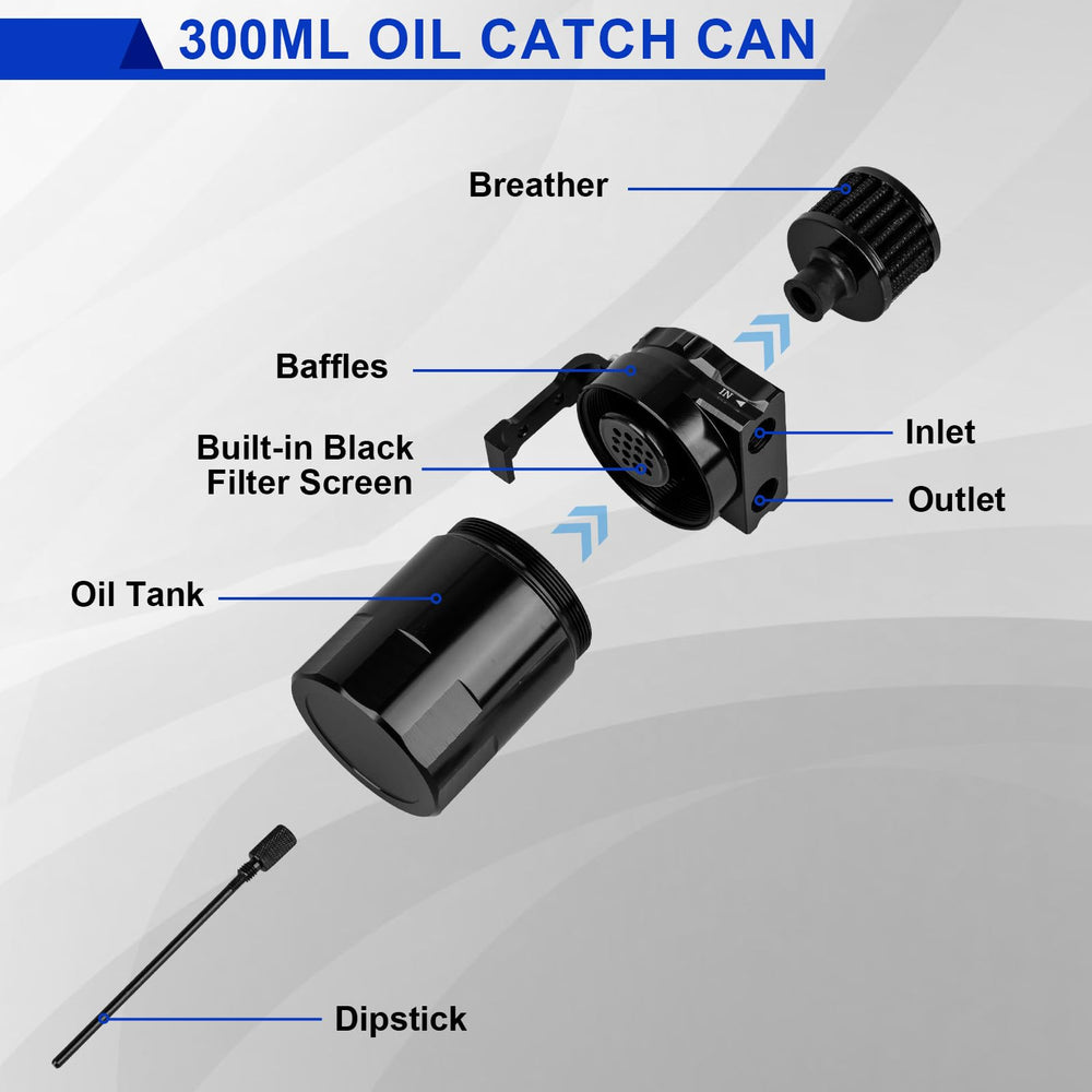 YEYETUO fuel line hose kit connected for versatile installation