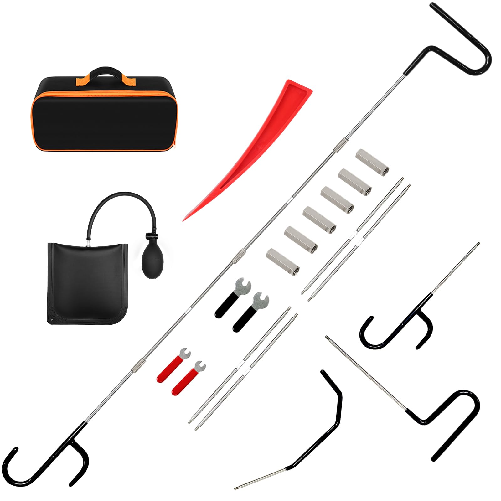 YEYINGZHUO 20-piece stainless steel repair tools for automotive maintenance