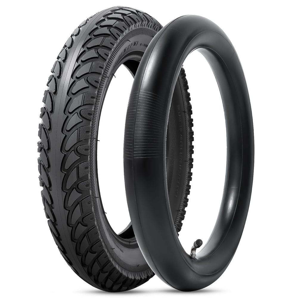 YeYouC 12.5x2.25 tire with rugged tread for steady scooter rides.
