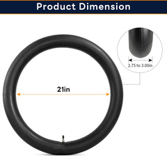 YeYouC 80/90-21 inner tube designed for front tire compatibility and stability