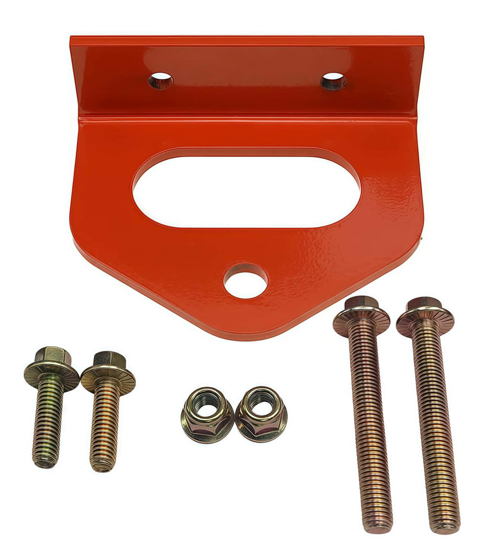 YFZS bolt-on tow hitch for Bad Boy MZ ready for trailer towing