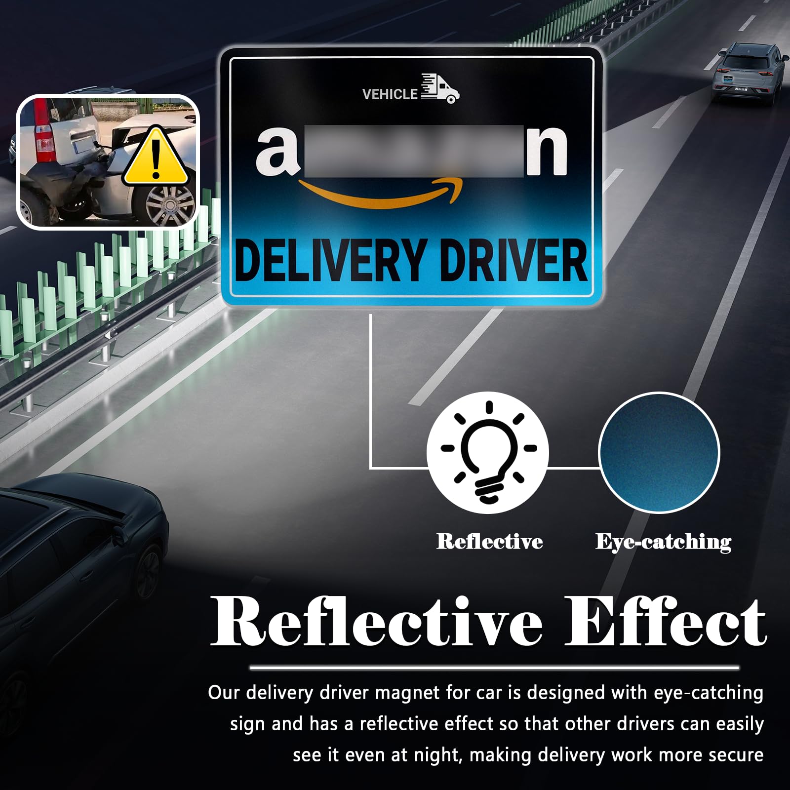 YGDMD three-pack magnet set offers durable, reusable safety signs for multiple vehicles
