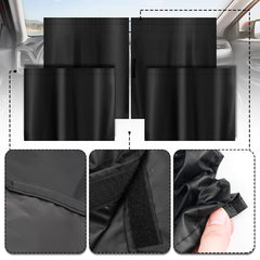 YGDMD rear window curtain right blocks heat, keeps cabin cooler.