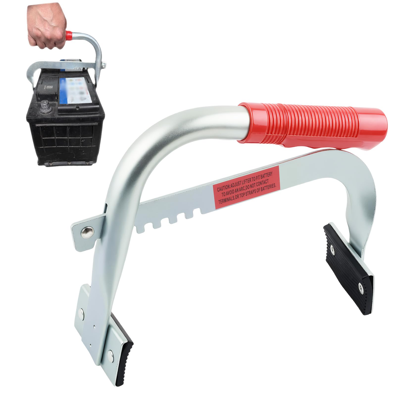 YGDMD battery carrier with non-slip base for secure lifting