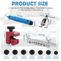 YGDMD flare rod (yoke) supports accurate flare formation during use