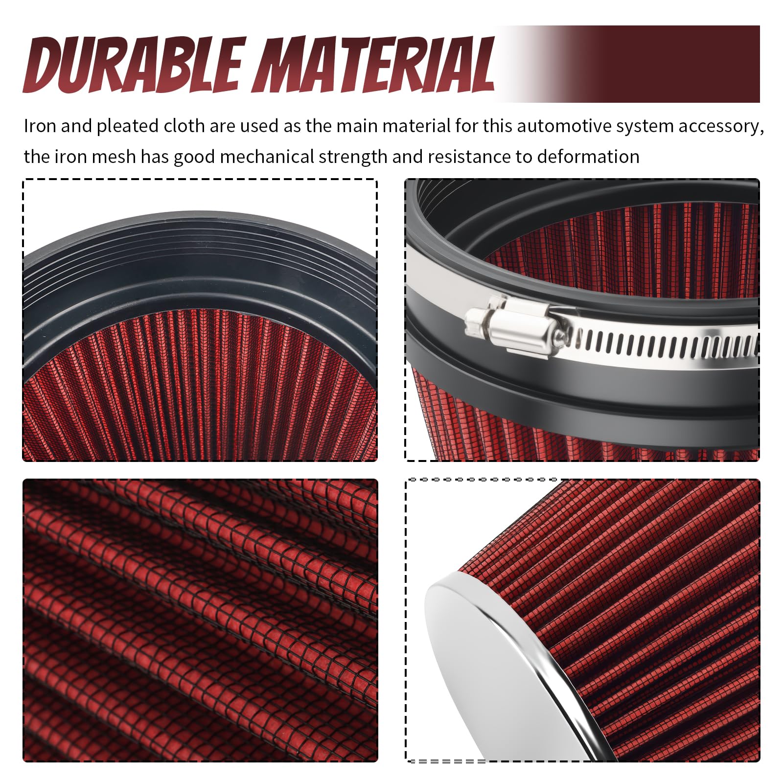 YGDMD durable iron mesh construction supports stable operation under varied driving conditions.