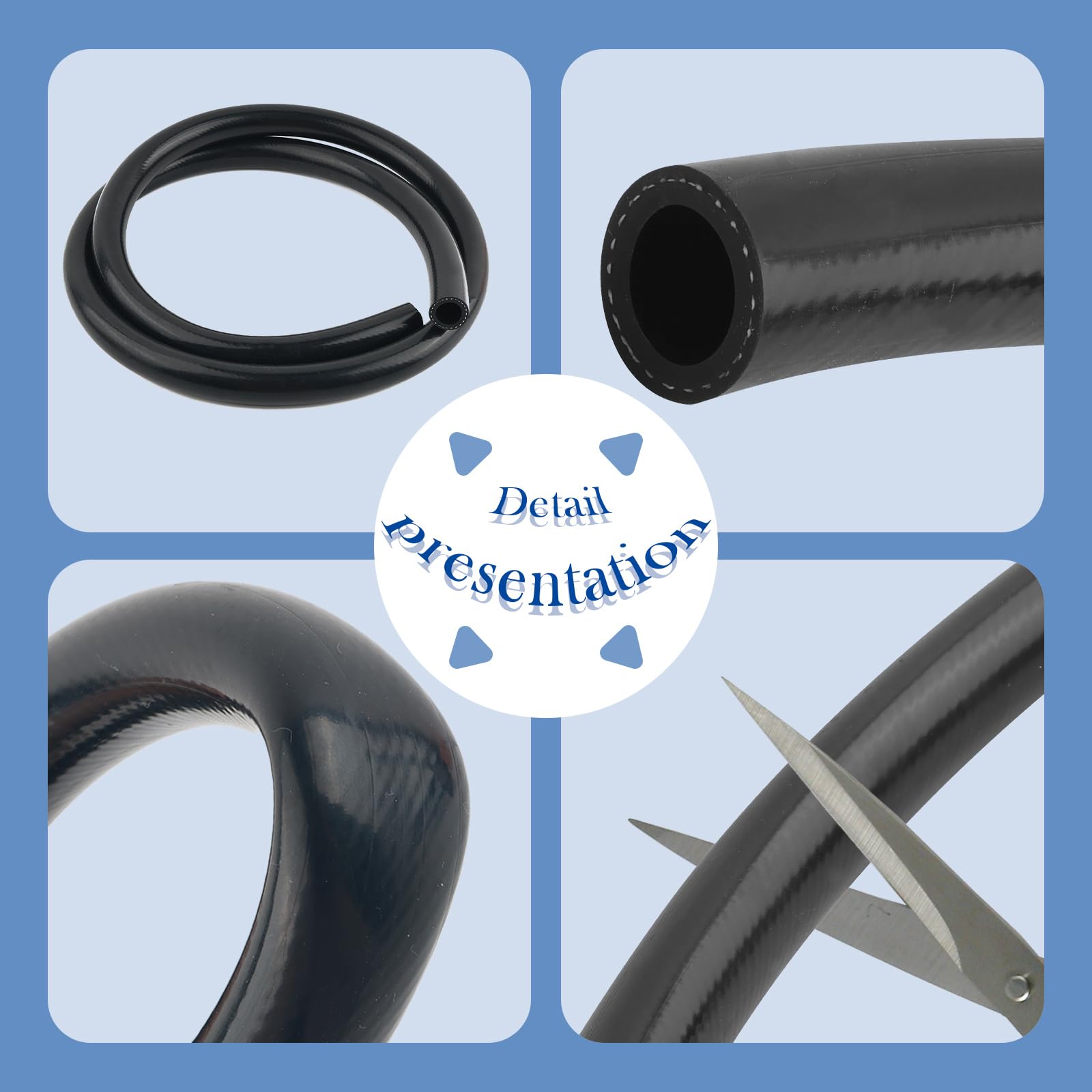 YGDMD hose temperature range allows use across extreme hot and cold conditions.