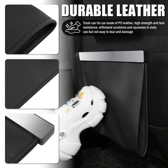 YGDMD LED car trash can leak-proof design to prevent spills