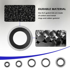 YGDMD oil-resistant NBR with carbon steel backing for durable seals.