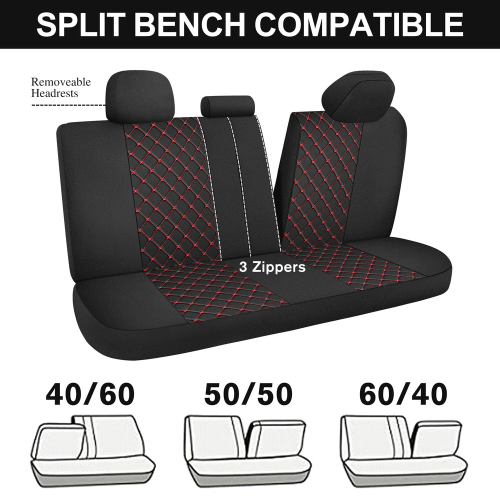 YGL airbag-compatible design close-up showing side-seam mesh panels.