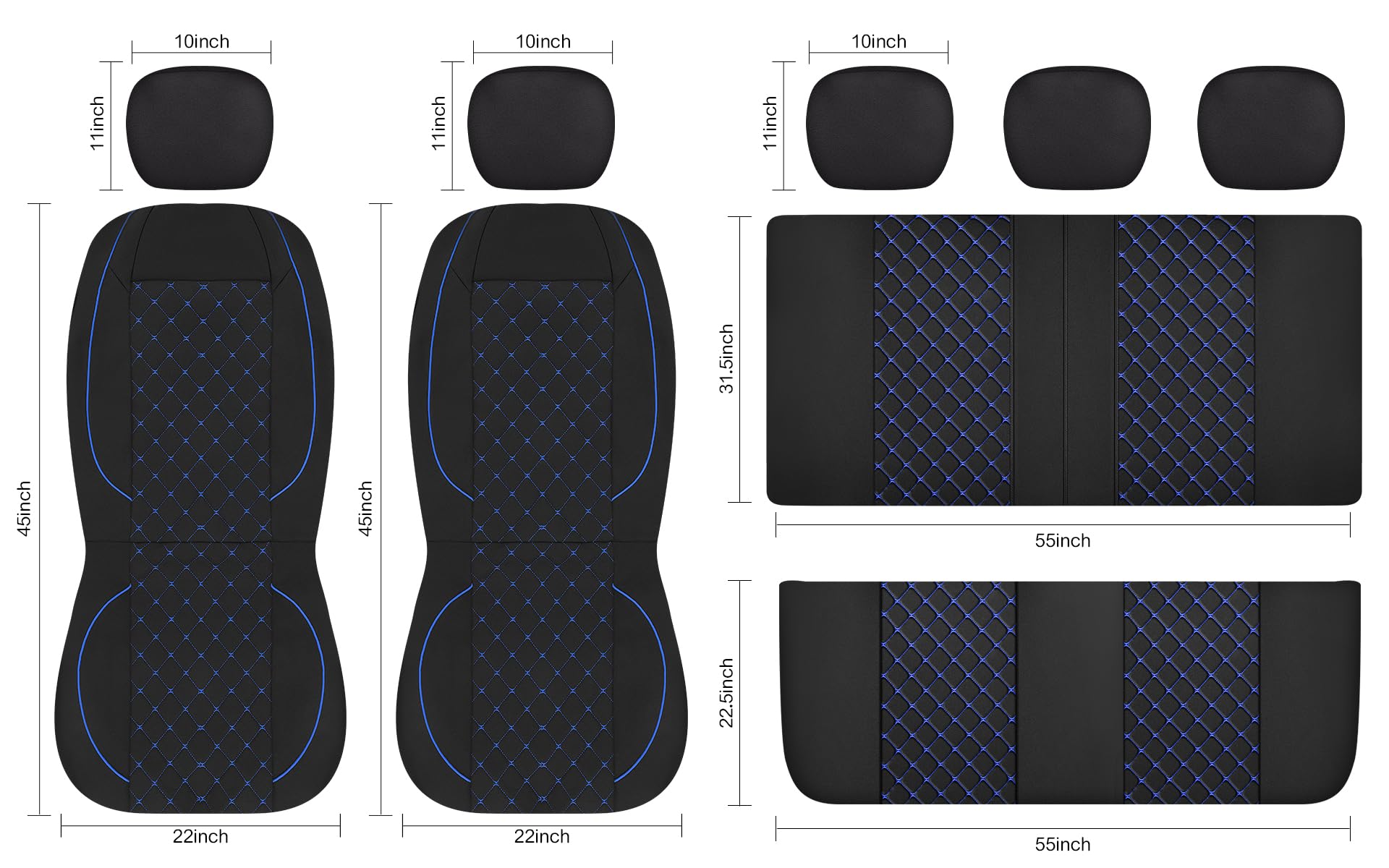 YGL interior protection helps keep upholstery looking clean and neat.